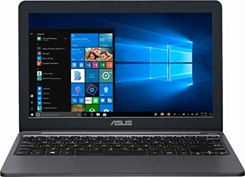 Asus Vivobook E203MA Thin and Lightweight 11.6â€ HD Laptop, Intel Celeron N4000 Processor, 4GB RAM, 64GB eMMC Storage, 802.11AC Wi-Fi, HDMI, USB-C, Win 10