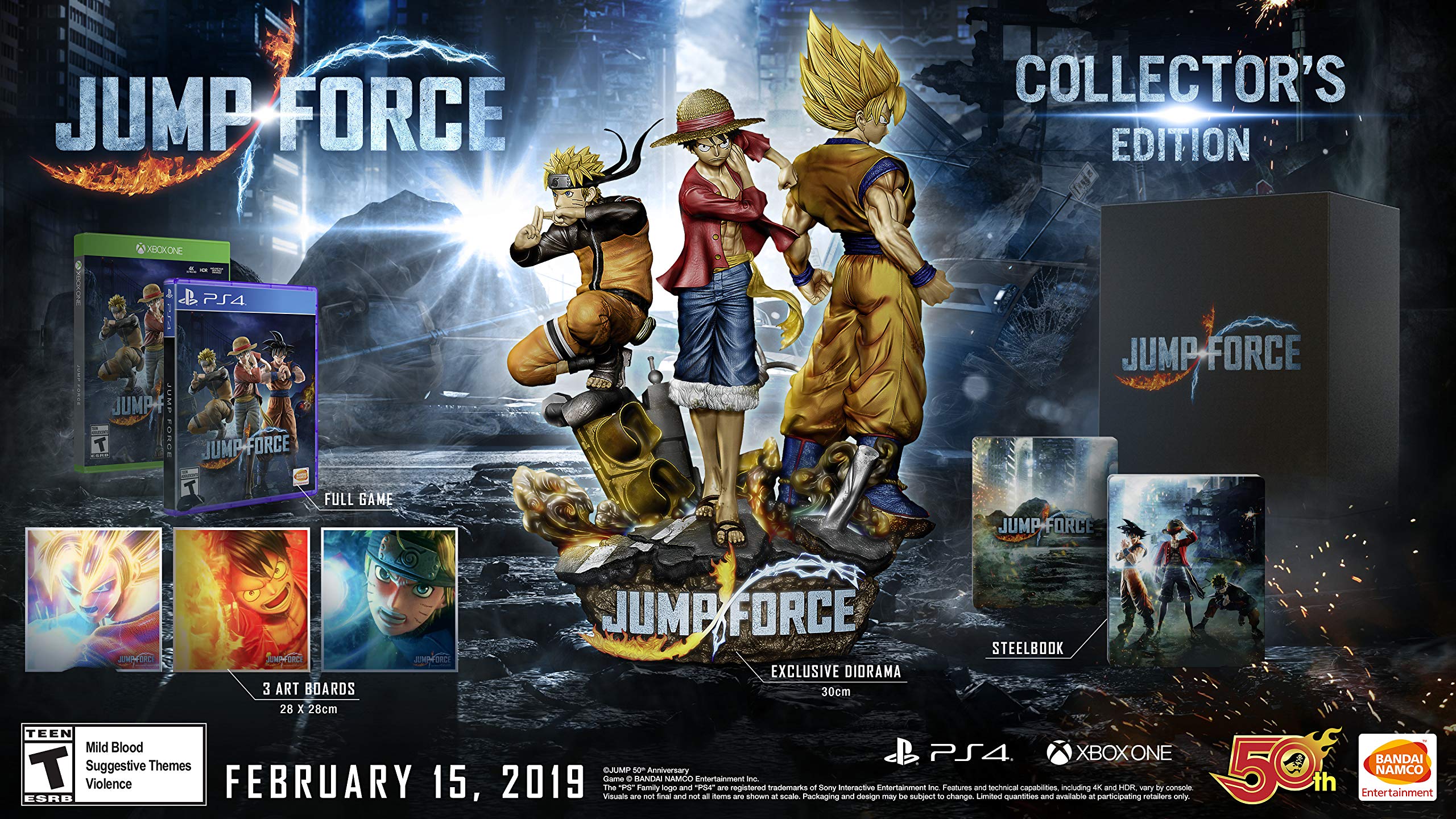 Book Cover Jump Force: Ultimate Edition - PlayStation 4