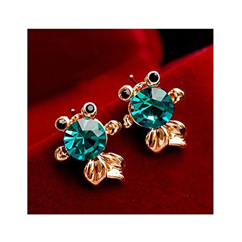 Cute Adorable Goldfish Earrings Studs