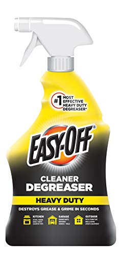 Book Cover Easy Off Heavy Duty Degreaser Cleaner Spray, 32 Ounce