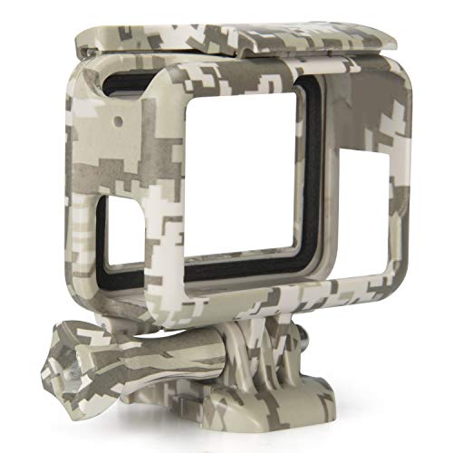 Kupton BD00800-KP-US Housing Frame Case for GoPro for Go Pro Hero7 Hero6 Hero5 with Socket Screw Camouflage Gray