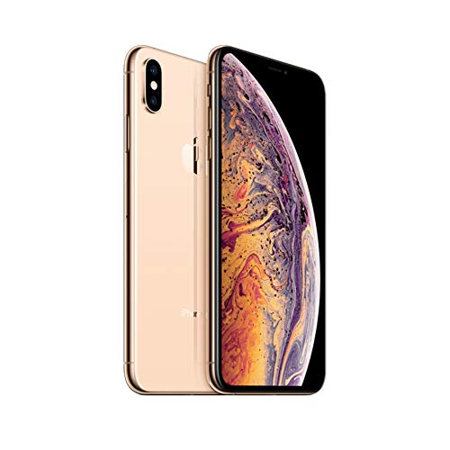 Apple iPhone XS Max, 64GB, Gold - Fully Unlocked (Renewed)