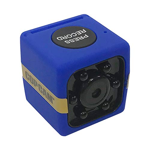 BulbHead As Seen On TV Atomic Beam Cop Cam Mini Security Camera, Wireless Security Camera, Dash Cam, and Action Cam (1 Pack)