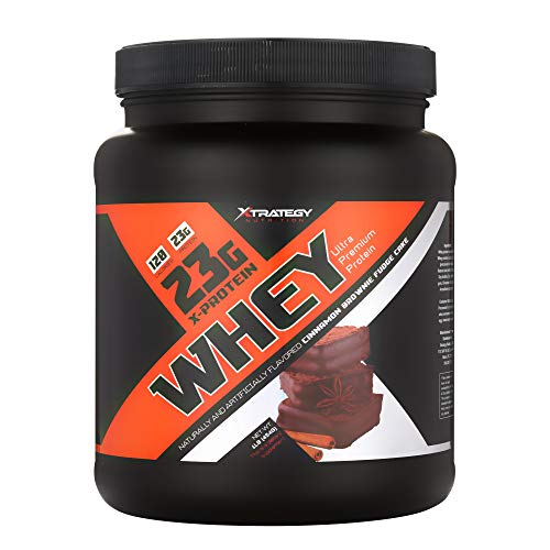 WHEY Protein X-Protein XTRATEGY Nutrition by Coach Bueno Cinnamon Brownie Fudge Cake Ultra Premium