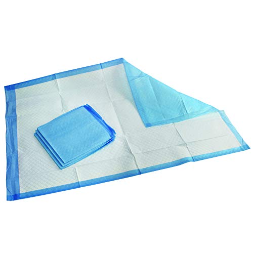 Medpride Disposable Underpads 23'' X 36'' (25-Count) Incontinence Pads, Bed Covers, Puppy Training | Thick, Super Absorbent Protection for Kids, Adults, Elderly | Liquid, Urine, Accidents