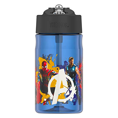 Book Cover Thermos 12 Ounce Tritan Hydration Bottle (Avengers/Splatter)