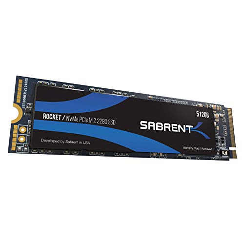 Book Cover Sabrent 512GB Rocket NVMe PCIe M.2 2280 Internal SSD High Performance Solid State Drive (SB-ROCKET-512)