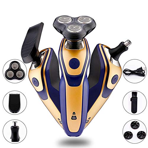 Ladiy Men Make Up Portable Washable Rechargeable Multi-Function Electric Razor Rotary Shavers