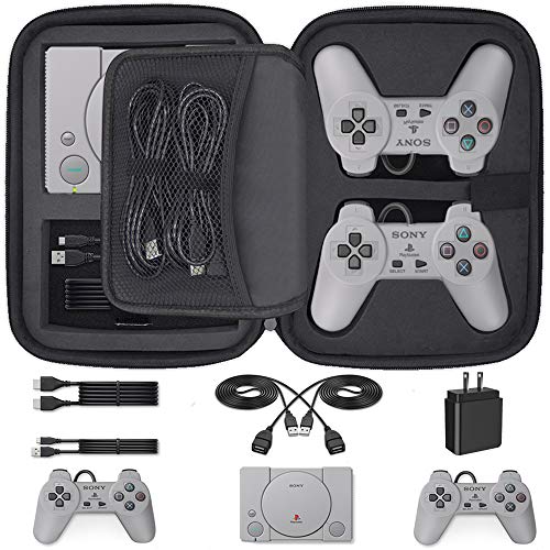 Customized Carrying Case for Playstation Classic Mini Edition Console and Accessories
