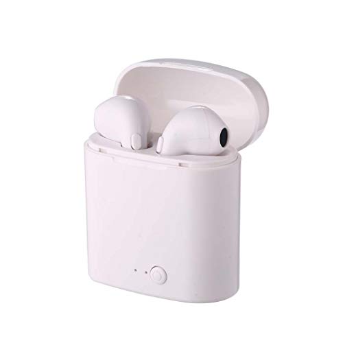 Roseni General Stereo in-Ear Earphones Earbuds Handsfree Bluetooth Sport Wireless Headset (White)
