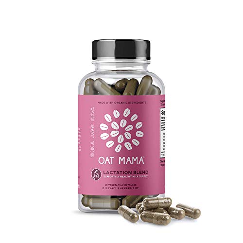 Book Cover Oat Mama You Got This Lactation Supplements, Organic Herbal Blend Breastfeeding Support, Goat's Rue, Shatavari, Moringa to Help Increase Milk Supply, Women-Owned, 60 Capsules