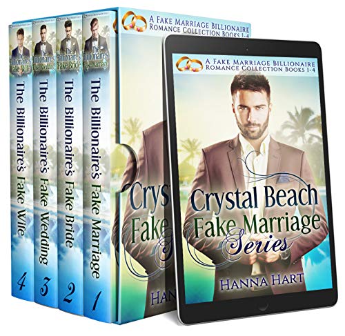 Book Cover Crystal Beach Fake Marriage Series : A Fake Marriage Sweet Billionaire Romance Collection Books 1-4
