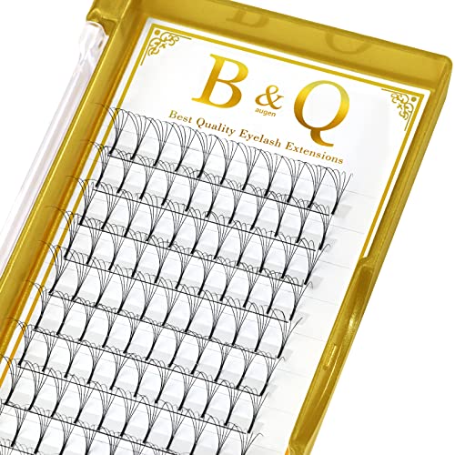 B&Q Premade Fans Eyelash Extensions 5D-C-0.10-13 Long Stem Premade Lash Extensions Fans 0.07 0.10 Pre Made Eye Lash Extension Fans C D Curl Volume Fan Lashes For Eyelash Extensions (5D-C-0.10,13)