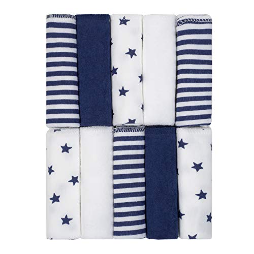 Just Born Boys and Girls Newborn Infant Baby Toddler Soft Bath Baby Washcloth Multi Pack