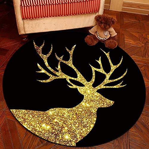 KOKOBUY Home Decor Round Non Slip Bath Bedroom Shower Mat Floor Door Rug