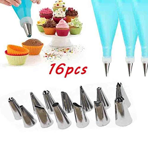 Book Cover Zronji 1 piece Western Kitchen Baking Utensils Stainless Steel Cake Decorating Tool Set