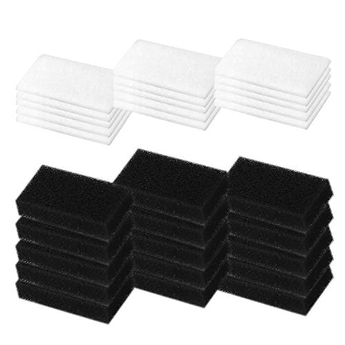 CPAP Filters for Philips Respironics (30 Pack) - Premium Moocoo CPAP Foam Filter and Ultra Fine Filters for Philips Respironics M Series, PR System One and SleepEasy Series-Replacement Supplies