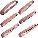 SACKORANGE 12 Pack 2 x 42 Inch Abrasive Sanding Belts - 2 Each of 60 80 120 150 240 400 Grit Aluminum Oxide Sander Belts For Belt Sander (2' x 42'')