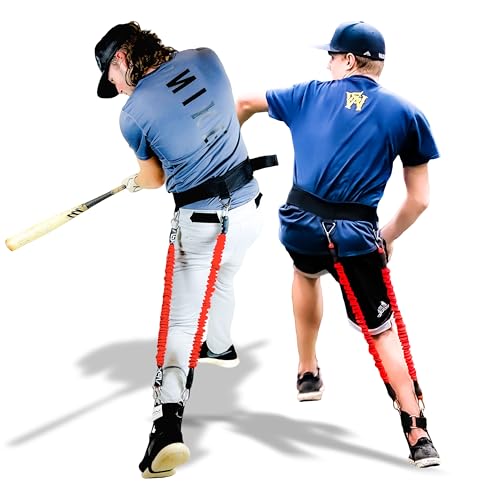 BIG LEAGUE EDGE VPX Baseball Training Harness | Adds 4-6MPH Velocity & Power Quickly | Improves Swing, Batting, & Throwing Mechanics | for Hitters, Pitchers, & Catchers | Youth to Pro