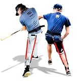 BIG LEAGUE EDGE VPX Baseball Harness | Velocity Load Harness | Used by 20+ Pro Organization & 70+ College Baseball Teams | Unlock Instant Power & Velocity | for Hitters & Pitchers | 5 Different Sizes (Waist MED (22" - 34"), Height MED (5'3" - 6'1"))