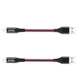 Short Lightning Cable 2Pack 7Inch USB Charger Cord for Apple,for iPhone 14/13/12/11/Xs Max/Xr/X/8/7/6/6s Plus/SE/5c/5s/5,for iPad Air Pro/Mini Phone Charging Wire