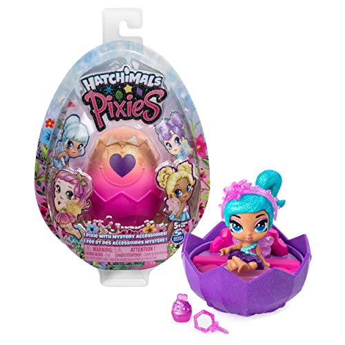 Hatchimals Pixies, 2.5" Collectible Doll & Accessories (Styles May Vary), for Kids Aged 5 & Up
