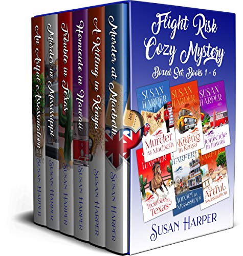 Book Cover Flight Risk Cozy Mystery Boxed Set: Books 1 - 6