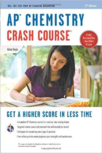 Book Cover [0738611549] [9780738611549] AP Chemistry Crash Course,Book + Online (Advanced Placement (AP) Crash Course) 2nd Edition-Paperback