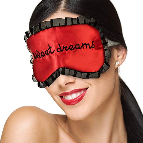 Sleep Mask for Women: Comfortable and Soft Eye Mask for Sleeping and Naps; Sleep Aid, Eye Shades Blindfold, and Blackout Light for a Better Night