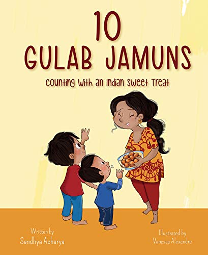 Book Cover 10 Gulab Jamuns: Counting with an Indian Sweet Treat