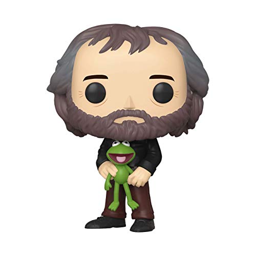 Funko 37287 POP Icons Jim Henson with Kermit Collectible Figure, Multicolor