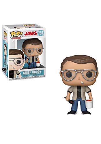 Funko 38554 POP Movies: Jaws-Chief Brody Collectible Figure, Multicolor