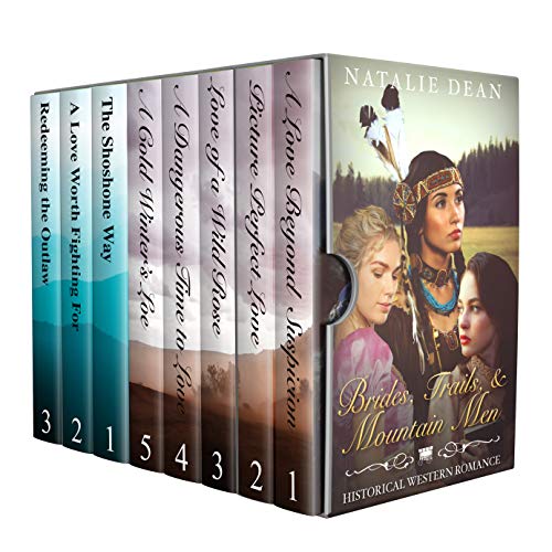 Book Cover Brides, Trails, and Mountain Men: Historical Western Romance Collection
