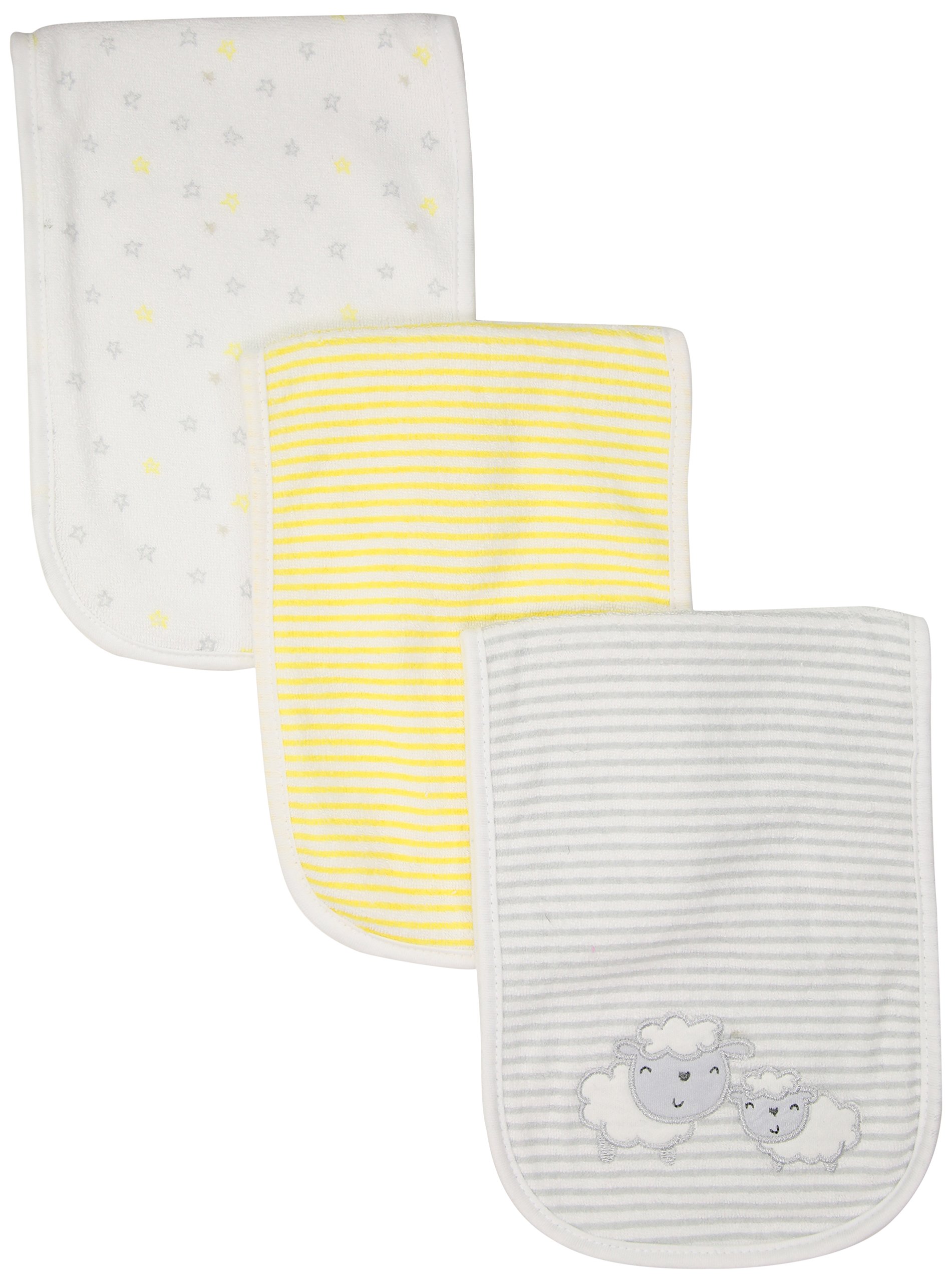 Book Cover Gerber Baby 3-Pack Terry Burp Cloth