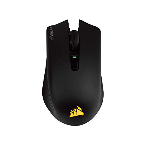 Book Cover Corsair Harpoon RGB Wireless - Wireless Rechargeable Gaming Mouse with SLIPSTREAM Technology - 10,000 DPI Optical Sensor