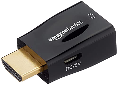 Amazon Basics HDMI to VGA Compact Adapter
