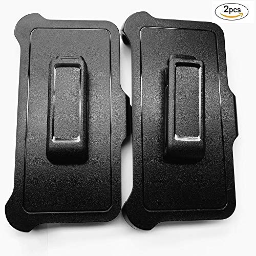 Book Cover 2 Pack Replacement Belt Clip Holster for OtterBox Defender Series Case Apple iPhone Xs MAX (6.5