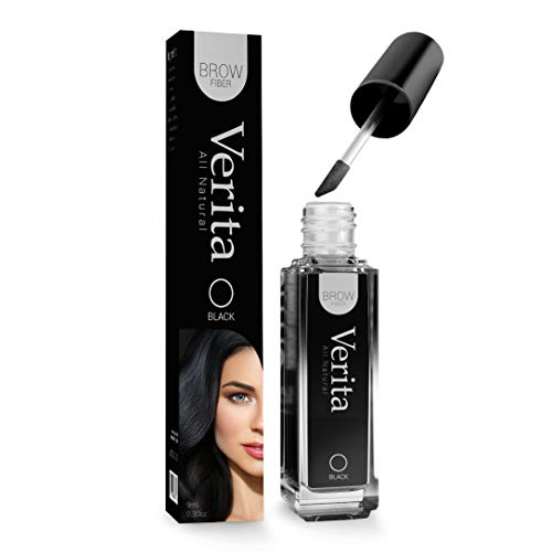 Book Cover Verita Brow Fibers - Semi Temporary Instant Brow Volumizing Tint - Delivers Full Colored Brows in Few Easy Strokes - For Daily Beauty Needs