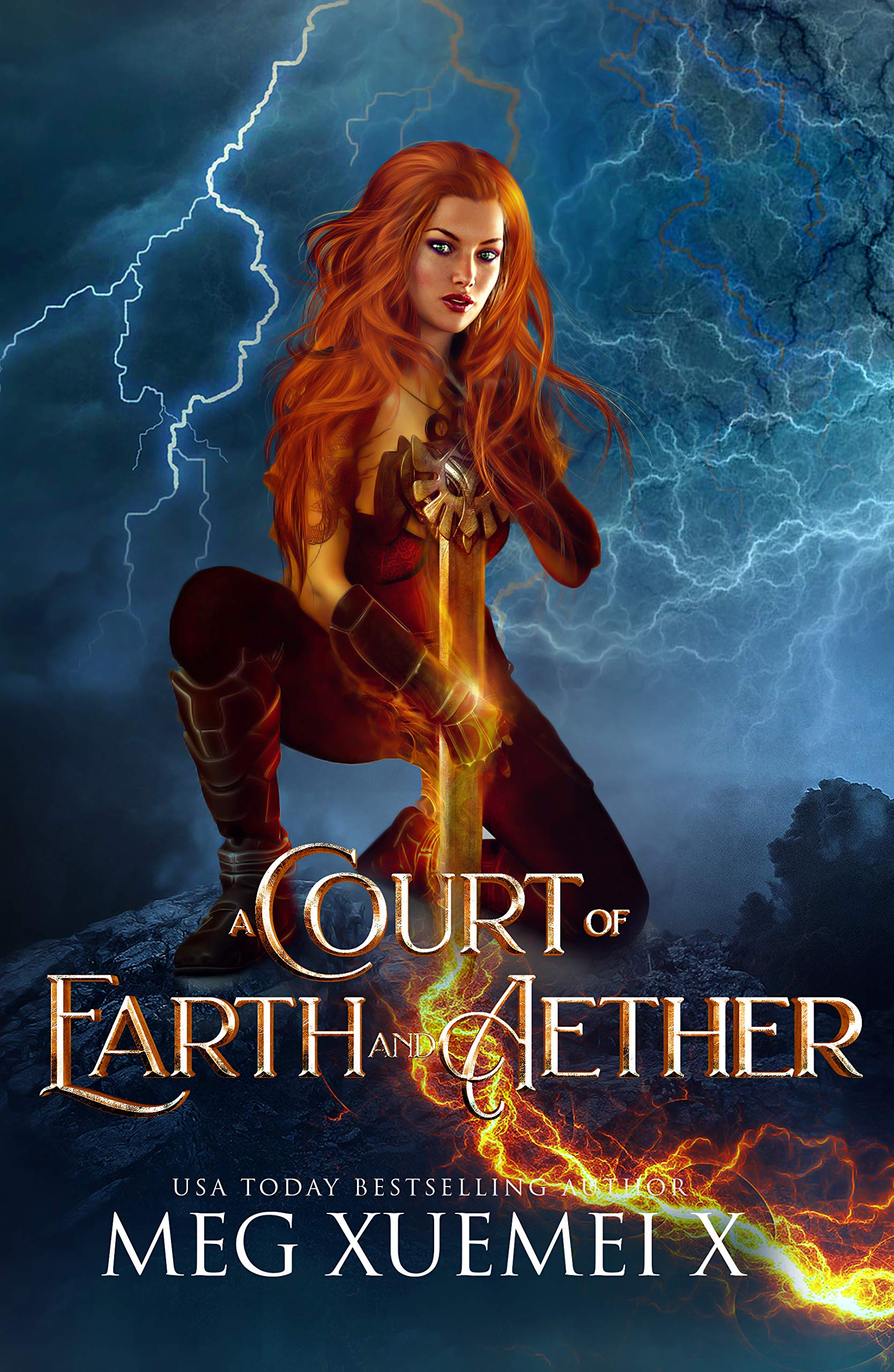 Book Cover A Court of Earth and Aether (War of the Gods Book 4)