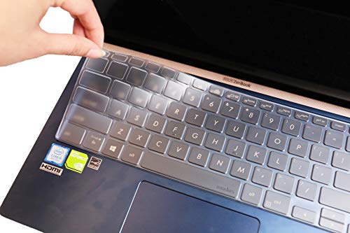 Premium Keyboard Cover for 14" ASUS ZenBook UX433FA UX433FN UX434 UX434FL Ultra-Slim Laptop - TPU