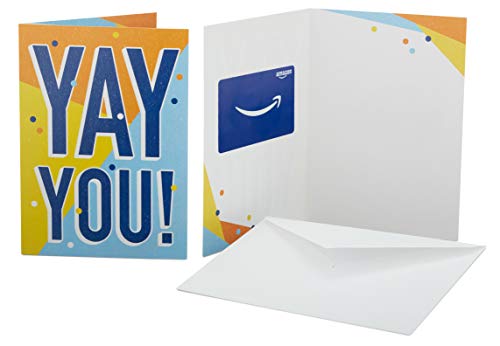 Book Cover Amazon.com Gift Card in a Greeting Card (Congrats, Yay You Design)