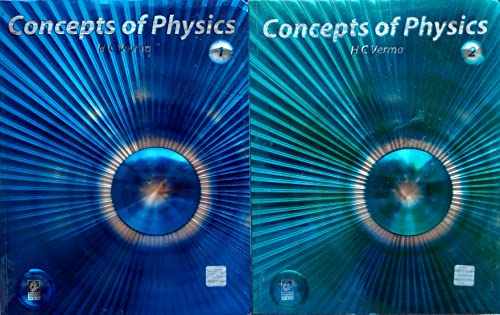 Book Cover Concepts of Physics Vol I & II with Solutions of both the Volumes - Set of 4 Books