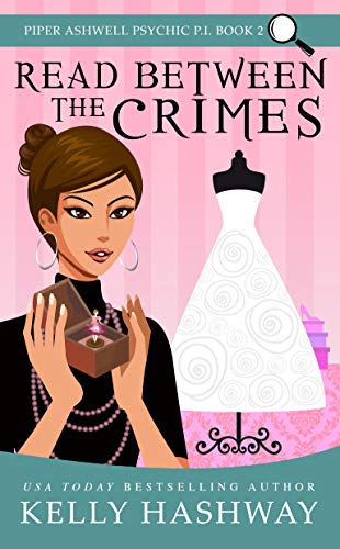 Book Cover Read Between the Crimes (Piper Ashwell Psychic P.I. Book 2)