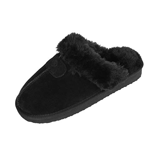 DREAM PAIRS Women's Cozy Indoor Outdoor Winter House Slippers