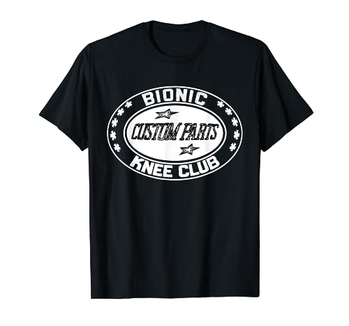 Funny Bionic Knee Replacement Surgery T-Shirt Men's Women's
