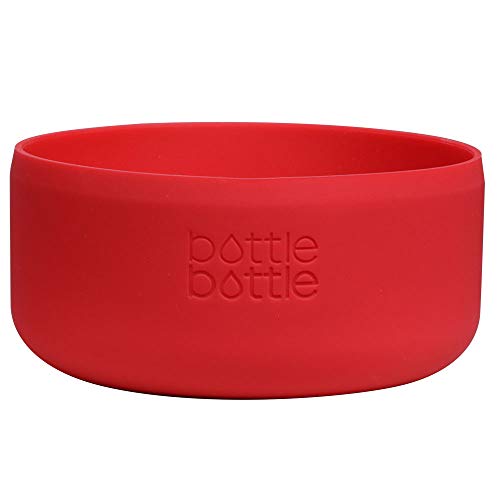 BOTTLE BOTTLE Protective Silicone Sleeve Fit 12-64oz for Water Bottle, BPA Free Anti-Slip Bottom Sleeve Cover