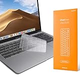 UPPERCASE GhostCover Premium Ultra Thin Keyboard Cover Protector Compatible with MacBook Air 2018-2019 Only