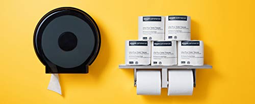 AmazonCommercial Ultra Plus Toilet Paper 400 Sheets per Roll, 24 Rolls