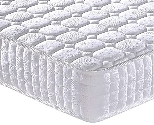 Vesgantti 9.4 Inch Twin XL Multilayer Hybrid Mattress, Bed in a Box, Medium Firm Plush Feel- Memory Foam and Pocket Spring - CertiPUR-US Certified/10 Year Guaranty