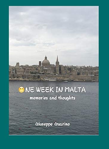 Book Cover One Week in Malta: memories and thoughts